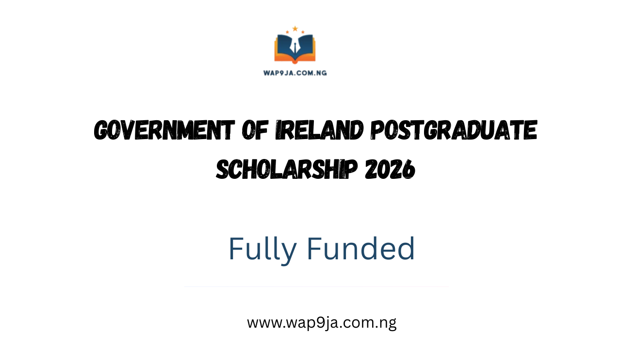 Government of Ireland Postgraduate Scholarship 2026