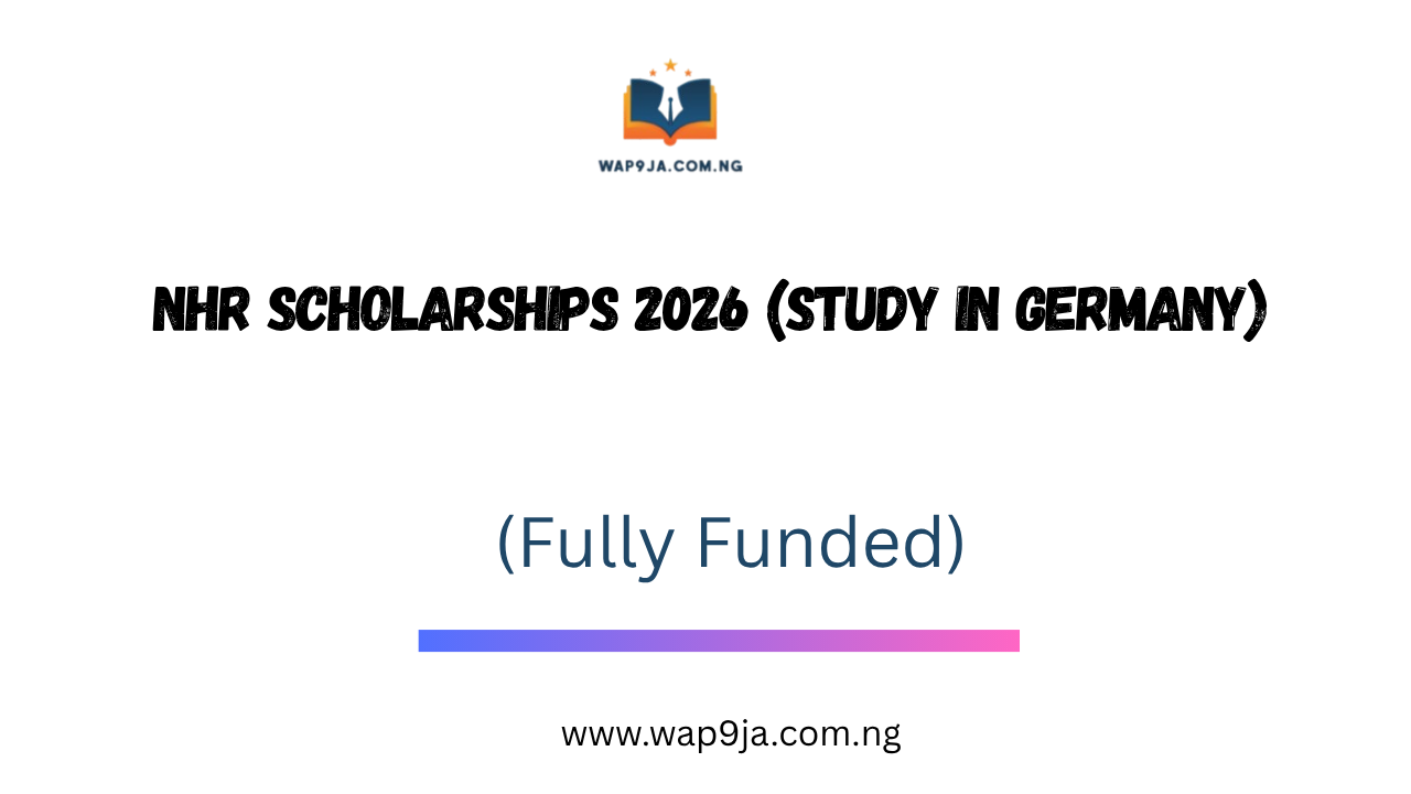 NHR Scholarships 2026 (Study in Germany)