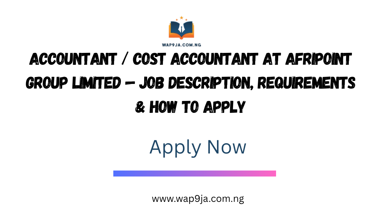 Accountant / Cost Accountant at Afripoint Group Limited — Job Description, Requirements & How to Apply