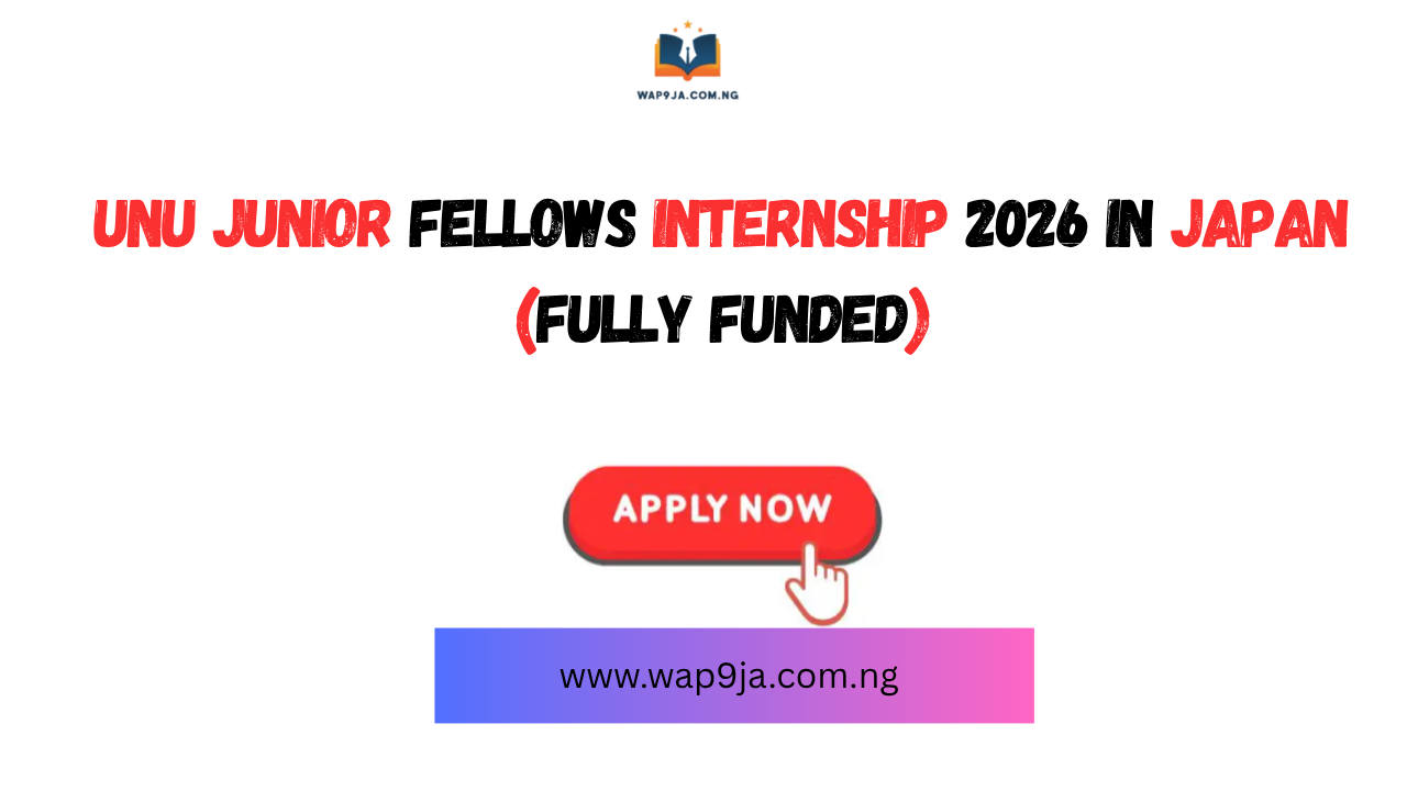 UNU Junior Fellows Internship 2026 in Japan (Fully Funded)