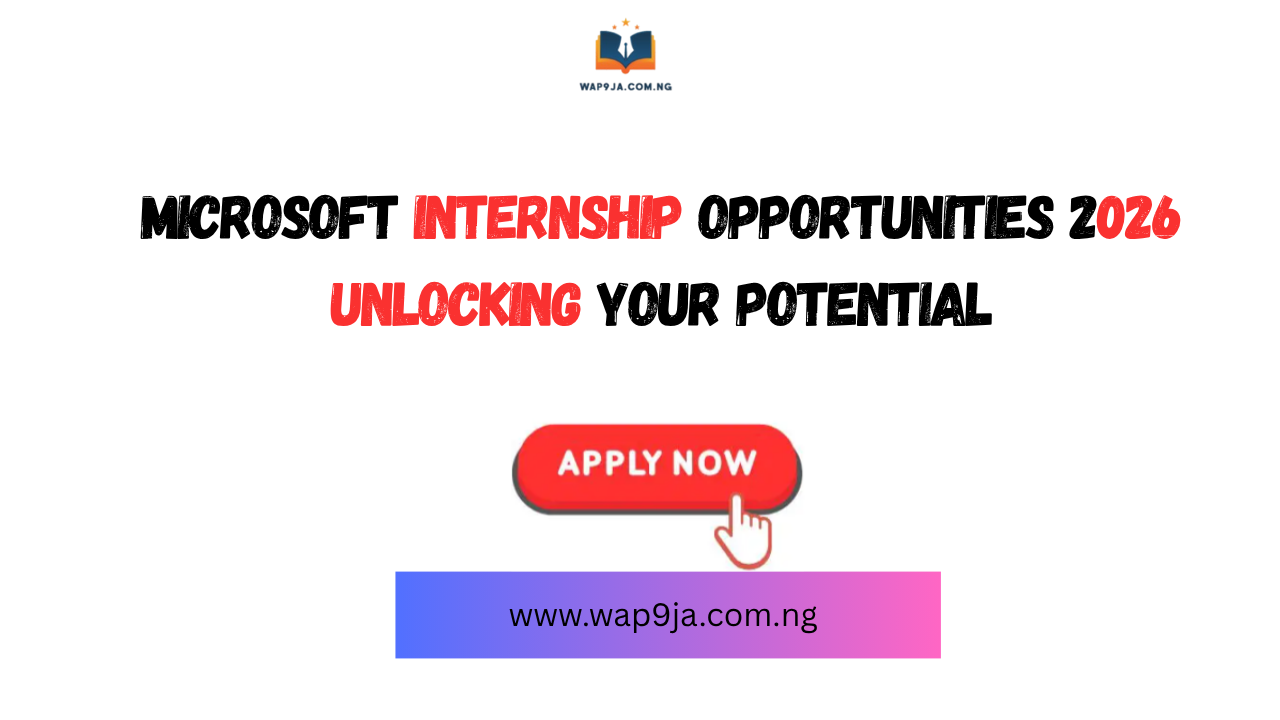 Microsoft Internship Opportunities 2026 Unlocking Your Potential
