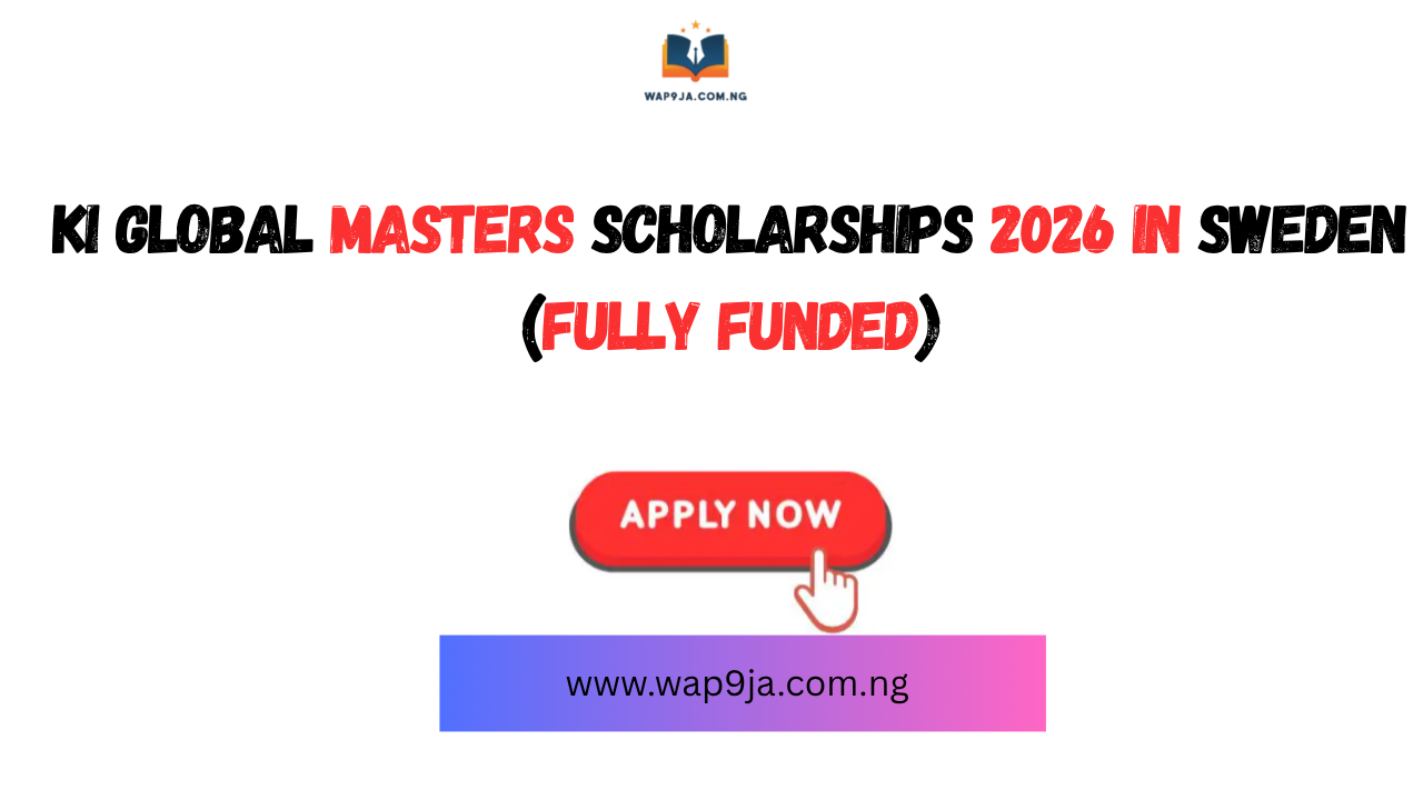 KI Global Masters Scholarships 2026 in Sweden (Fully Funded)