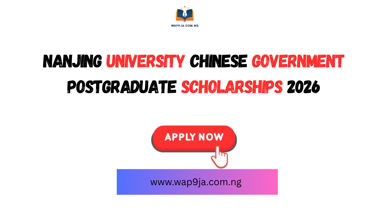 Nanjing University Chinese Government Postgraduate Scholarships 2026